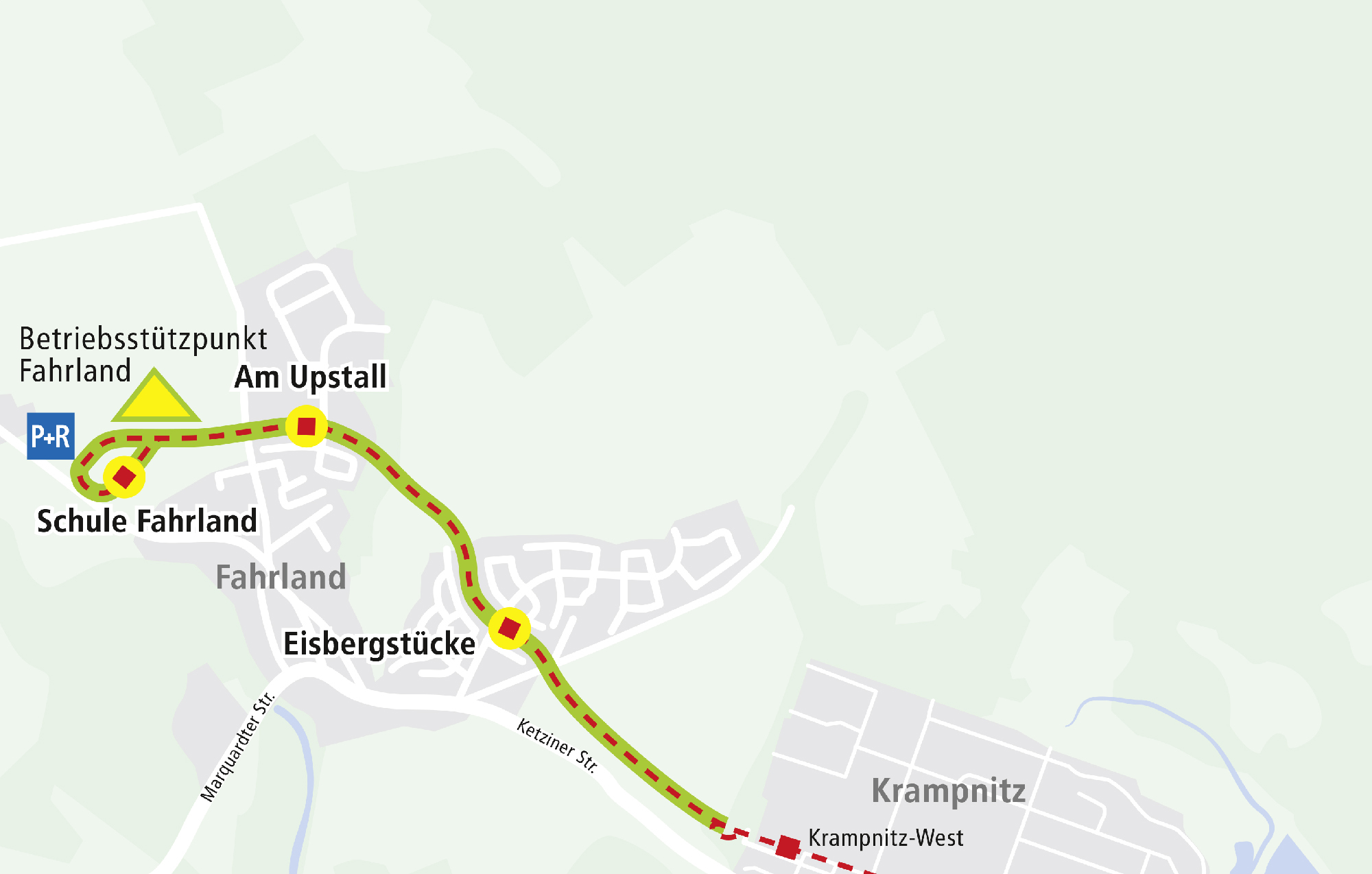 Karte Krampnitz Teilprojekt 2 Karte Krampnitz Teilprojekt 2